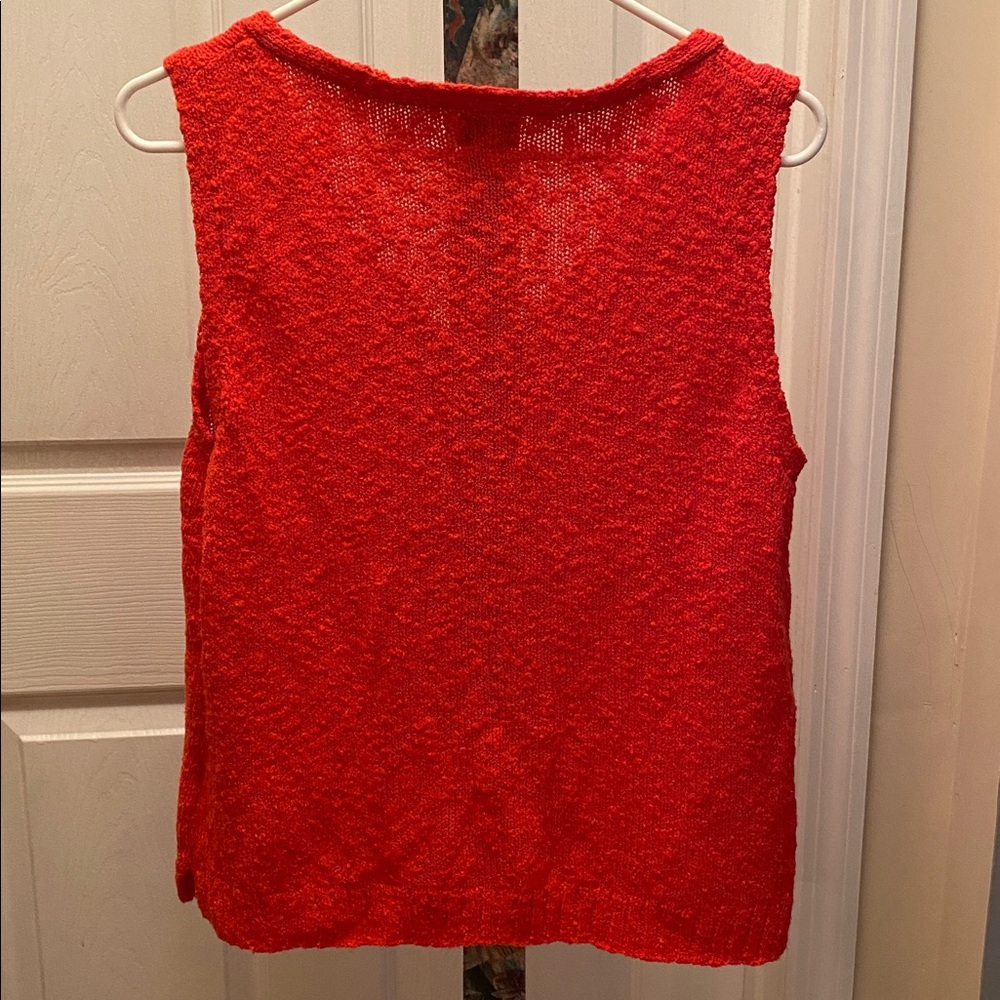J Crew V Neck Beach Sweater - Picture 3 of 4
